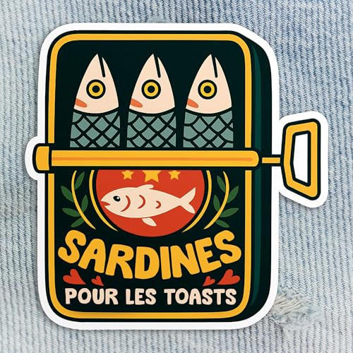 Aufnäher mit Sardinenkönigin, Fischliebhaber, Sardine, Fischer, Vater, bestickt, zum Aufbügeln, für Mützen, Rucksäcke, Jacken, Uniform, DIY, PVC-Flicken, Geschenke, 7,6 cm Aufnäher mit Sardinenkönigin, Fischliebhaber, Sardine, Fischer, Vater, bestickt, zum Aufbügeln, für Mützen, Rucksäcke, Jacken, Uniform, DIY, PVC-Flicken, Geschenke, 7,6 cm von DINKOUTER