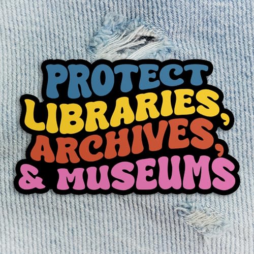 Protect Libraries Archives and Museums Patch Library Technician Archivist Embroidered Patches Iron On Embroidery Patch for Caps, Backpacks, Jackets, Uniform DIY PVC Patches Gifts 7,6 cm Protect Libraries Archives and Museums Patch Library Technician Archivist Embroidered Patches Iron On Embroidery Patch for Caps, Backpacks, Jackets, Uniform DIY PVC Patches Gifts 7,6 cm von DINKOUTER