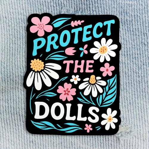 Protect The Dolls Patch Trans Rights LGBTQ Equality Human Rights Embroidered Patches Iron On Embroidery Patch for Caps, Backpacks, Jackets, Uniform DIY PVC Patches Gifts 7,6 cm Protect The Dolls Patch Trans Rights LGBTQ Equality Human Rights Embroidered Patches Iron On Embroidery Patch for Caps, Backpacks, Jackets, Uniform DIY PVC Patches Gifts 7,6 cm von DINKOUTER