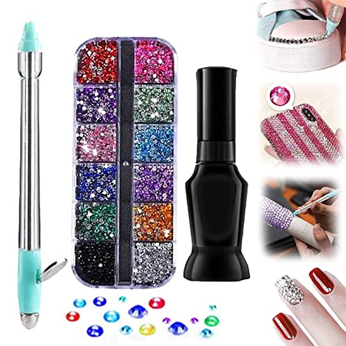 Blingal DIY Diamond Embroidery Pen, Blingal DIY Crystal Embroidery Pen, Diamond Painting Pen Embroidery Accessories Set for Kids Adults Beginners (1Set) von DINNIWIKL
