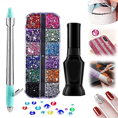 DINNIWIKL Blingal DIY Diamond Embroidery Pen, Blingal DIY Crystal Embroidery Pen, Diamond Painting Pen Embroidery Accessories Set for Kids Adults Beginners (1Set) von DINNIWIKL