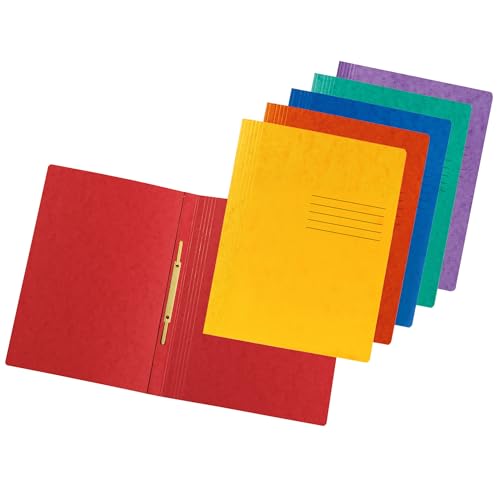 Original DINOR 6er Pack Schnellhefter. Made in Germany. Aus extra starkem Colorspan-Karton für DIN A4 kaufmännische Heftung farbig sortiert Hefter ideal für Büro und Schule Original DINOR 6er Pack Schnellhefter. Made in Germany. Aus extra starkem Colorspan-Karton für DIN A4 kaufmännische Heftung farbig sortiert Hefter ideal für Büro und Schule von DINOR
