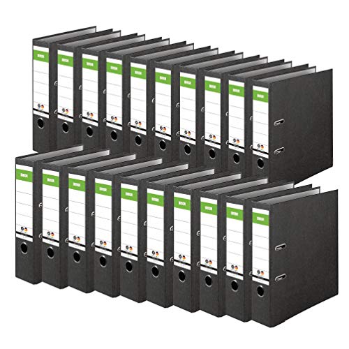 Original DINOR Ordner-Wolkenmarmor-Recycling - Made in Germany. 20er Pack 8 cm breit DIN A4 schwarz Aktenordner Briefordner Büroordner Pappordner Schlitzordner Grüner Balken Blauer Engel Original DINOR Ordner-Wolkenmarmor-Recycling - Made in Germany. 20er Pack 8 cm breit DIN A4 schwarz Aktenordner Briefordner Büroordner Pappordner Schlitzordner Grüner Balken Blauer Engel von DINOR