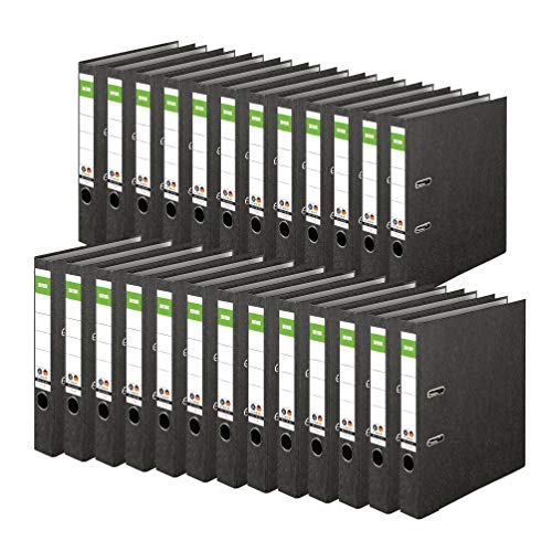 Original DINOR Ordner-Wolkenmarmor-Recycling - Made in Germany. 25er Pack 5 cm breit DIN A4 schwarz Aktenordner Briefordner Büroordner Pappordner Schlitzordner Grüner Balken Blauer Engel Original DINOR Ordner-Wolkenmarmor-Recycling - Made in Germany. 25er Pack 5 cm breit DIN A4 schwarz Aktenordner Briefordner Büroordner Pappordner Schlitzordner Grüner Balken Blauer Engel von DINOR