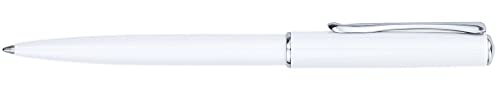 DIPLOMAT - D40702040 - Kugelschreiber Traveller Weiß Chrom - Schick und elegant - 5-Jahre-Garantie - Langlebig - Weiß Chrom von DIPLOMAT