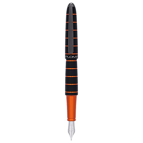 DIPLOMAT ELOX Füllfederhalter M/Handgefertigt/mit Geschenkbox/Füllhalter Füller Fountain Pen/Füllfederhalter/Farbe: Schwarz Orange DIPLOMAT ELOX Füllfederhalter M/Handgefertigt/mit Geschenkbox/Füllhalter Füller Fountain Pen/Füllfederhalter/Farbe: Schwarz Orange von DIPLOMAT