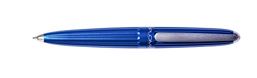 DIPLOMAT - Kugelschreiber Aero blau EasyFlow - Schick und elegant - Langlebig - 5-Jahre-Garantie - Elektrisches Blau von DIPLOMAT