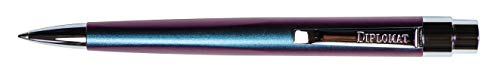 DIPLOMAT - Kugelschreiber Magnum John Doe - Schick und elegant - 2-Jahre-Garantie - Violett mit Farbnuancen, je nach Belichtung von DIPLOMAT