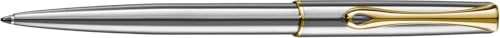 DIPLOMAT - Kugelschreiber Traveller Edelstahl vergoldet easyFlow - Schick und elegant - 5-Jahre-Garantie - Langlebig - Edelstahl vergoldet DIPLOMAT - Kugelschreiber Traveller Edelstahl vergoldet easyFlow - Schick und elegant - 5-Jahre-Garantie - Langlebig - Edelstahl vergoldet von DIPLOMAT