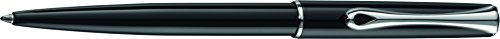 DIPLOMAT - Kugelschreiber Traveller Lack schwarz easyFlow - Schick und elegant - 5-Jahre-Garantie - Langlebig - Lack schwarz von DIPLOMAT