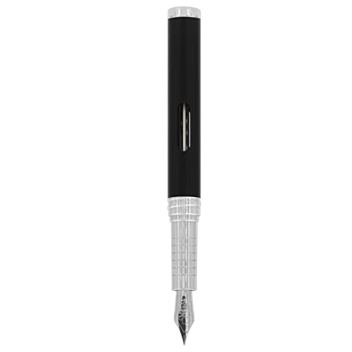 DIPLOMAT NEXUS Füllhalter Edelstahlfeder mit Tintenglas Schwarz/Federstärken: F/Füllfederhalter/Handgefertigt/mit Geschenkbox/Füllhalter Füller Fountain Pen/Farbe: Schwarz/Chrom DIPLOMAT NEXUS Füllhalter Edelstahlfeder mit Tintenglas Schwarz/Federstärken: F/Füllfederhalter/Handgefertigt/mit Geschenkbox/Füllhalter Füller Fountain Pen/Farbe: Schwarz/Chrom von DIPLOMAT