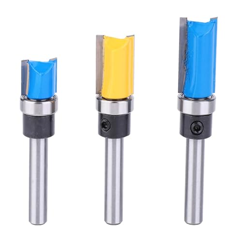 3pcs 1/4in Shank Holzbearbeitungsmahlen Router Bit präzise Trimmgravierwerkzeug für elektrische Trimmers Gravurautomaten Premium -Metallmaterial Dauerhaft 3pcs 1/4in Shank Holzbearbeitungsmahlen Router Bit präzise Trimmgravierwerkzeug für elektrische Trimmers Gravurautomaten Premium -Metallmaterial Dauerhaft von DIRBAK
