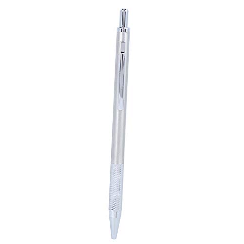 DIRBAK Sciber Scribing Stift Keramikmarker Graveur Schneidwerkzeug Wolframstahlspitze für Metallglas goldenes Silber optional (Silber) von DIRBAK
