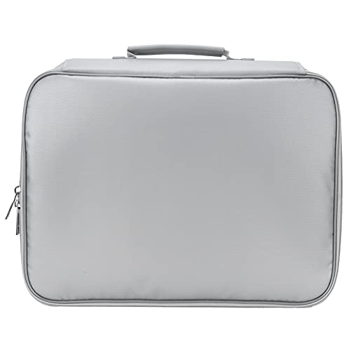 Dateien Speichertasche feuerfesten Dokumentorganisator mit Sperren mit großer Kapazität für Büro -Heimreisegeschäft Black 36x27x10 cm von DIRBAK