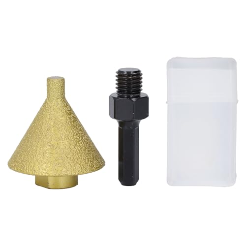 Diamant Abblend kammer für Winkels chl eifer, M14 Adapter Bohrer mit Löt technologie, Hochleistungs Chamfer-Werkzeug für Marmor quarz stein und Keramik polieren Diamant Abblend kammer für Winkels chl eifer, M14 Adapter Bohrer mit Löt technologie, Hochleistungs Chamfer-Werkzeug für Marmor quarz stein und Keramik polieren von DIRBAK