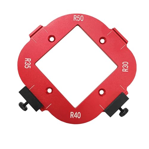 Eckradius Vorlage Router Jig 4 in 1 Runden Positionierung Bit Trimmmaschine Holzbearbeitung DIY -Werkzeug für Möbel, die Kabinettsgebäude Aluminiumlegierung R30 R35 R40 R45 machen Eckradius Vorlage Router Jig 4 in 1 Runden Positionierung Bit Trimmmaschine Holzbearbeitung DIY -Werkzeug für Möbel, die Kabinettsgebäude Aluminiumlegierung R30 R35 R40 R45 machen von DIRBAK