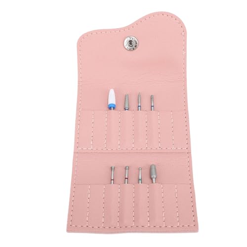 Nagelbohrer Bits Storage Bag Nagelbohrer Bits Halterbehälter mit 16 Löchern für Nagelkunst -Enthusiasten und Profis rosa PU -Material 8pcs Nagelbohrer Bits Nagelbohrer Bits Storage Bag Nagelbohrer Bits Halterbehälter mit 16 Löchern für Nagelkunst -Enthusiasten und Profis rosa PU -Material 8pcs Nagelbohrer Bits von DIRBAK