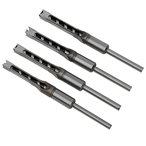 Quadratlochbohrbits Set 4PCS Premium -Lagerstahl Holzbohrwerkzeuge 11mm 12 mm 12,5 mm 12,7 mm für Holzbearbeitung MDF -Partikelplatte Quadratlochbohrbits Set 4PCS Premium -Lagerstahl Holzbohrwerkzeuge 11mm 12 mm 12,5 mm 12,7 mm für Holzbearbeitung MDF -Partikelplatte von DIRBAK
