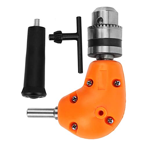Rechtswinkelbohranhang Kompakt tragbares Stanzadapter Werkzeug für enge Räume Holz Kunststoff PVC Legierung Stahltechnik Kunststoff 9,35 mm Welle von DIRBAK