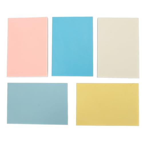 Stempelschnitzblöcke weiches Gummi Material Buntes glattes flaches Schnitzer für DIY -Handwerkscrapbooking Postkarten Einladungskarten 5 Stück 5,9 Zoll lang 3,9 Zoll breit Stempelschnitzblöcke weiches Gummi Material Buntes glattes flaches Schnitzer für DIY -Handwerkscrapbooking Postkarten Einladungskarten 5 Stück 5,9 Zoll lang 3,9 Zoll breit von DIRBAK
