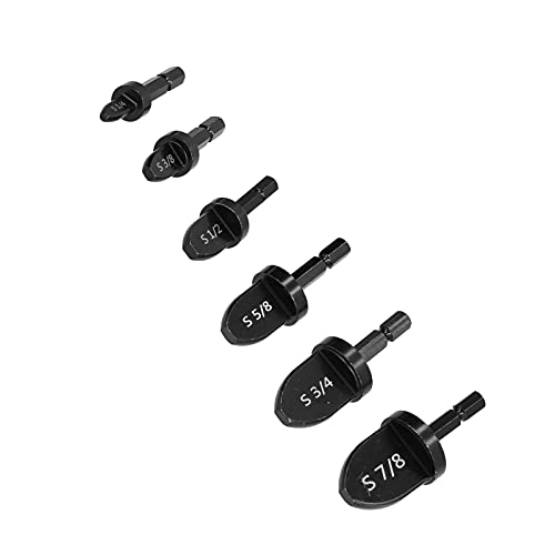 Swaging-Werkzeug, Röhrchen-Expander-Set, 6-propcs-Hex-Griff-Rohr-Rohr-Schwankungsbohrer, Stahlkonstruktion, für Klimaanlagen Kupferrohre 5-20 mm, HLK-Werkzeuge, HLK-Werkzeuge von DIRBAK