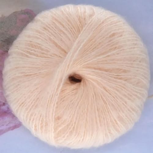 250 g/Menge, 10 Knäuel, DIY, dünnes, weiches Mohair-Garn, Pluah-Garn, Handstricken, Weben, Häkelgarn, 60% Mohair, 40% Acryl 250 g/Menge, 10 Knäuel, DIY, dünnes, weiches Mohair-Garn, Pluah-Garn, Handstricken, Weben, Häkelgarn, 60% Mohair, 40% Acryl von DIRKES