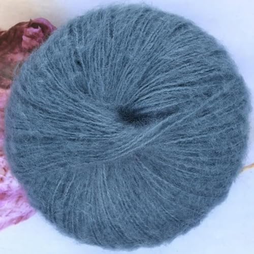 250 g/Menge, 10 Knäuel, DIY, dünnes, weiches Mohair-Garn, Pluah-Garn, Handstricken, Weben, Häkelgarn, 60% Mohair, 40% Acryl 250 g/Menge, 10 Knäuel, DIY, dünnes, weiches Mohair-Garn, Pluah-Garn, Handstricken, Weben, Häkelgarn, 60% Mohair, 40% Acryl von DIRKES