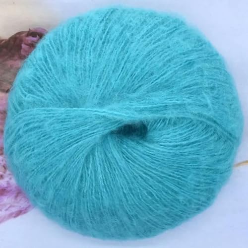 250 g/Menge, 10 Knäuel, DIY, dünnes, weiches Mohair-Garn, Pluah-Garn, Handstricken, Weben, Häkelgarn, 60% Mohair, 40% Acryl 250 g/Menge, 10 Knäuel, DIY, dünnes, weiches Mohair-Garn, Pluah-Garn, Handstricken, Weben, Häkelgarn, 60% Mohair, 40% Acryl von DIRKES