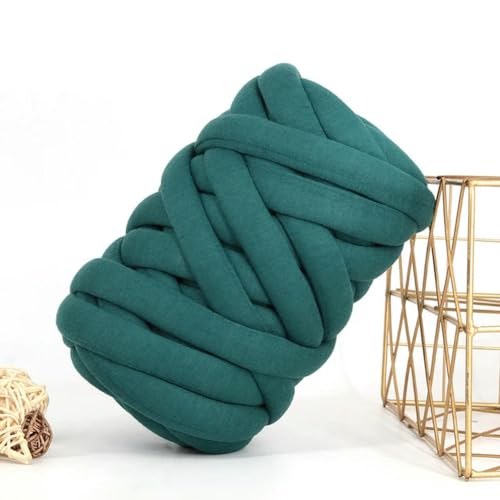 500 g Dickes, klobiges Garn mit Kern aus Watte, Schlauchgarn für DIY-Decke, Hut, sperriger Arm, Roving, Handarbeit, Stricken, Spinngarn 500 g Dickes, klobiges Garn mit Kern aus Watte, Schlauchgarn für DIY-Decke, Hut, sperriger Arm, Roving, Handarbeit, Stricken, Spinngarn von DIRKES