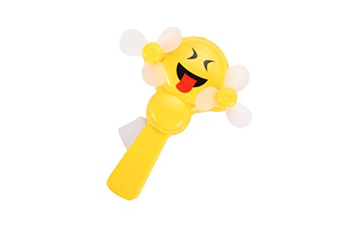 Handventilator "Emoticons" - Tragbarer Kinderventilator, Geschenke, Details und Souvenirs für Kinder, Mädchen, Jugendliche, praktisch, originell und billig von DISOK
