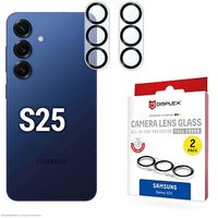DISPLEX® Camera Lens Glass Kamera-Schutzgläser für Samsung Galaxy S25, 2 St. von DISPLEX®
