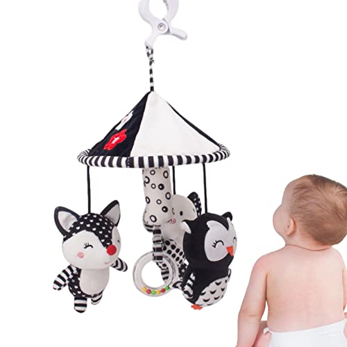 Mobile Für Babybetten, 1 Stück, Mobile Für Babybetten Aus Weicher Baumwolle, Sich Visuell Entwickelndes Tier-Mobile Für Das Kinderbett, Schwarz-weißes Baby-Mobile Für Das Kinderbett, Kontrastreiches Mobile Für Babybetten, 1 Stück, Mobile Für Babybetten Aus Weicher Baumwolle, Sich Visuell Entwickelndes Tier-Mobile Für Das Kinderbett, Schwarz-weißes Baby-Mobile Für Das Kinderbett, Kontrastreiches von DISPRA