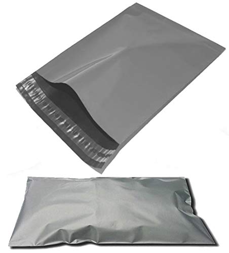 Stabile Versandtaschen, Polymailing, Kunststoff, qualitativ hochwertig, selbstklebender Verschluss, 16,51 x 22,86 cm, Grau, 200 Stück Stabile Versandtaschen, Polymailing, Kunststoff, qualitativ hochwertig, selbstklebender Verschluss, 16,51 x 22,86 cm, Grau, 200 Stück von DIVCHI