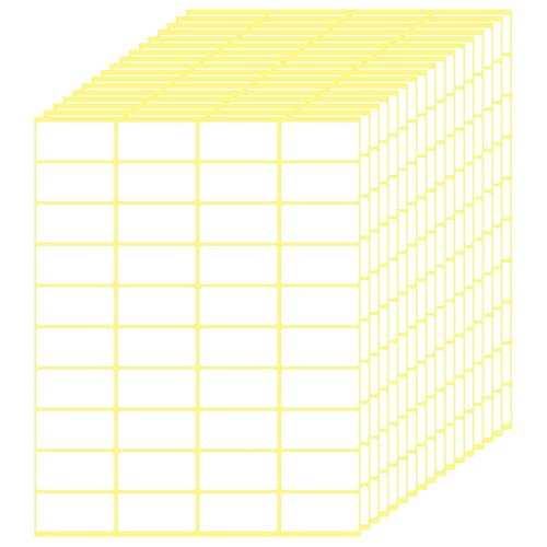 1200 Stück Etiketten Selbstklebend 3.7 X 1.8cm Weiß Universal Klebeetiketten aufkleber zum beschriften Price Tag Kleine Leere Etiketten Zum Preisschilder Für Boxen Umschläge Schule Büro Küche 1200 Stück Etiketten Selbstklebend 3.7 X 1.8cm Weiß Universal Klebeetiketten aufkleber zum beschriften Price Tag Kleine Leere Etiketten Zum Preisschilder Für Boxen Umschläge Schule Büro Küche von DIVINA VITAE