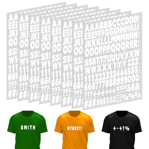 1328 Stück Buchstaben und Zahlen zum Aufbügeln A-Z Bügelbuchstaben für Textilien 0-9 Zahlen zum Aufbügeln Weiß Wasserfeste Vinyl Buchstaben Bügelbilder für Kleidung T-Shirt-Druck DIY 1328 Stück Buchstaben und Zahlen zum Aufbügeln A-Z Bügelbuchstaben für Textilien 0-9 Zahlen zum Aufbügeln Weiß Wasserfeste Vinyl Buchstaben Bügelbilder für Kleidung T-Shirt-Druck DIY von DIVINA VITAE