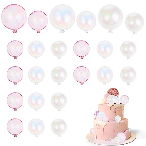 Tortendeko Kugeln 24 Stück Bunte Luftblasen Topper Kugel Kuchen Deko Ballon Kuchenaufsatz Cupcake Einsatz DIY Dekorationen Torten Deko für Hochzeit Jahrestag Babyparty Geburtstagsparty Tortendeko Kugeln 24 Stück Bunte Luftblasen Topper Kugel Kuchen Deko Ballon Kuchenaufsatz Cupcake Einsatz DIY Dekorationen Torten Deko für Hochzeit Jahrestag Babyparty Geburtstagsparty von DIVINA VITAE