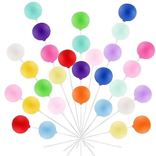 30 Stück Tortendeko Kugeln Bunte Kuchen Kugel Dekoration Regenbogen Mini Ballon Kuchenaufsätze Runde Ballon Cupcake Aufsätze Torten Deko für Geburtstagsfeier Hochzeit Jahrestag Babyparty 30 Stück Tortendeko Kugeln Bunte Kuchen Kugel Dekoration Regenbogen Mini Ballon Kuchenaufsätze Runde Ballon Cupcake Aufsätze Torten Deko für Geburtstagsfeier Hochzeit Jahrestag Babyparty von DIVINA VITAE