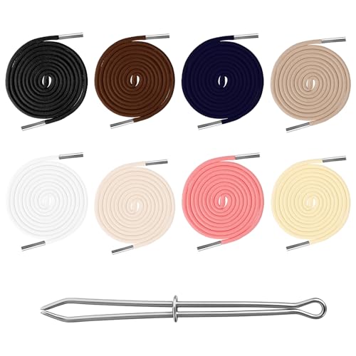 DIVINA VITAE 8 Stück Kordel für Jogginghose mit 1 Stück Einfädle Kordel für Hoodie Polyester Band 140CM Universal Kordelzug Kordelband für Hosen Kordelenden Metall Ersatz-Saiten Band Hosenbänder DIVINA VITAE 8 Stück Kordel für Jogginghose mit 1 Stück Einfädle Kordel für Hoodie Polyester Band 140CM Universal Kordelzug Kordelband für Hosen Kordelenden Metall Ersatz-Saiten Band Hosenbänder von DIVINA VITAE