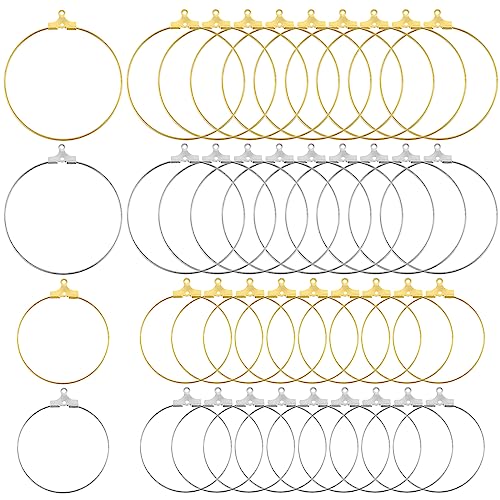 DIVINA VITAE Runde Ohrring Rohlinge 40 Stück Ohrring Hoop Ohrringe Selber Machen Set Ohrringe Basteln Zubehör Silber Gold DIY Ohrringe Zubehör für DIY Ohrringe Schmuckherstellung DIVINA VITAE Runde Ohrring Rohlinge 40 Stück Ohrring Hoop Ohrringe Selber Machen Set Ohrringe Basteln Zubehör Silber Gold DIY Ohrringe Zubehör für DIY Ohrringe Schmuckherstellung von DIVINA VITAE