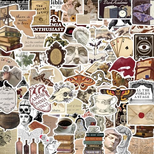 DIWSO 100 Pcs Vintage Ästhetische Aufkleber für Laptop Scrapbooking Notebook Gitarre Koffer Skateboarding, schöne Vinyl Retro-Aufkleber für Jugendliche, Jungen, Mädchen, Kinder DIWSO 100 Pcs Vintage Ästhetische Aufkleber für Laptop Scrapbooking Notebook Gitarre Koffer Skateboarding, schöne Vinyl Retro-Aufkleber für Jugendliche, Jungen, Mädchen, Kinder von DIWSO