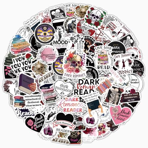 Dark Romance Leser Aufkleber Paket 100 Stück für Wasserflaschen, Laptops, Autos, Skateboards, Herrenhöhlen Dekorationen Dark Romance Leser Aufkleber Paket 100 Stück für Wasserflaschen, Laptops, Autos, Skateboards, Herrenhöhlen Dekorationen von DIWSO