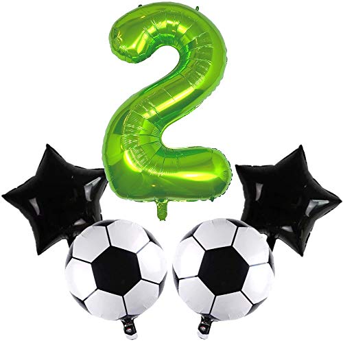 DIWULI Fussball Geburtstag 2 Jahre - Fussball Luftballons von DIWULI