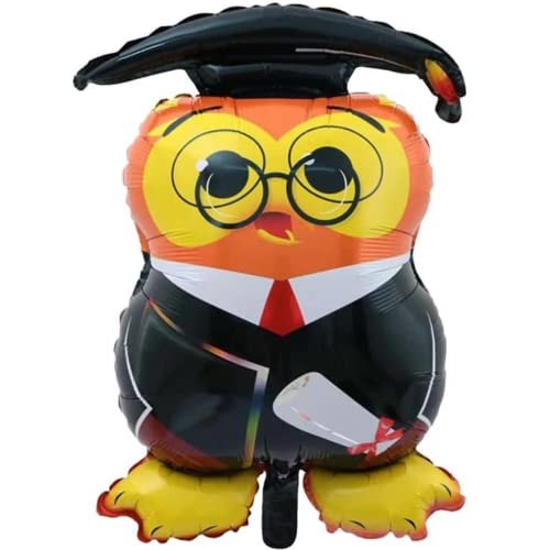 DIWULI Eule Absolventen Ballon - Abschluss Uni Geburtstag DIWULI Eule Absolventen Ballon - Abschluss Uni Geburtstag von DIWULI