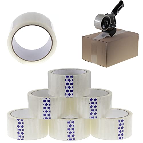 DIY-24H 3 Rollen Klebeband Transparent, Länge: 66m Packband Paketband Paketklebeband Klar Universalklebeband zum Verpacken von Paketen, Profi-Qualität Klebeband DIY-24H 3 Rollen Klebeband Transparent, Länge: 66m Packband Paketband Paketklebeband Klar Universalklebeband zum Verpacken von Paketen, Profi-Qualität Klebeband von DIY-24H