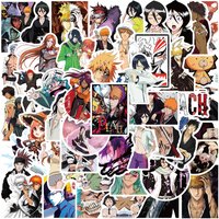 10/30/50PCS Anime BLEACH Graffiti Stickers Luggage Skateboard Cute DIY Cool Graffiti Waterproof Funny Kid Toy Sticker