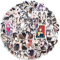 10/30/50PCS Sakurajima Mai Sexy Bunny Girl Japanese Anime Character Stationery Stickers Helmet PVC Decal Laptop School Supplies 10/30/50PCS Sakurajima Mai Sexy Bunny Girl Japanese Anime Character Stationery Stickers Helmet PVC Decal Laptop School Supplies