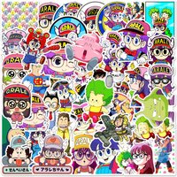 10/50Pcs Cartoon Kawaii Creative Cute Arale Dr. Slump Stickers for Mobile Phone Laptop Luggage Skateboard Fixed Gear Stickers