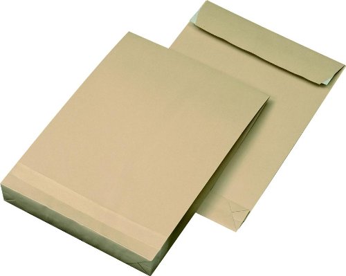 10 Faltentaschen-Versandtaschen DIN B4 mit 4cm Falte 10 Faltentaschen-Versandtaschen DIN B4 mit 4cm Falte von Livepac-Office