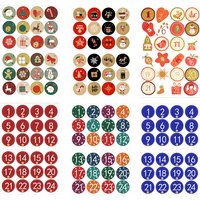 10 sheets Merry Christmas Stickers Advent Calendar Number Paper Stickers DIY Gift Packaging Labels Decoration 10 sheets Merry Christmas Stickers Advent Calendar Number Paper Stickers DIY Gift Packaging Labels Decoration