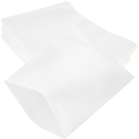 100PCS Wrap Cushion Pouches For Dishes Glasses Porcelain Fragile Items Shipping Supplies ( White )